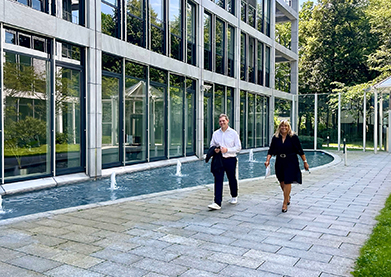 Innenhof der ERGO in München