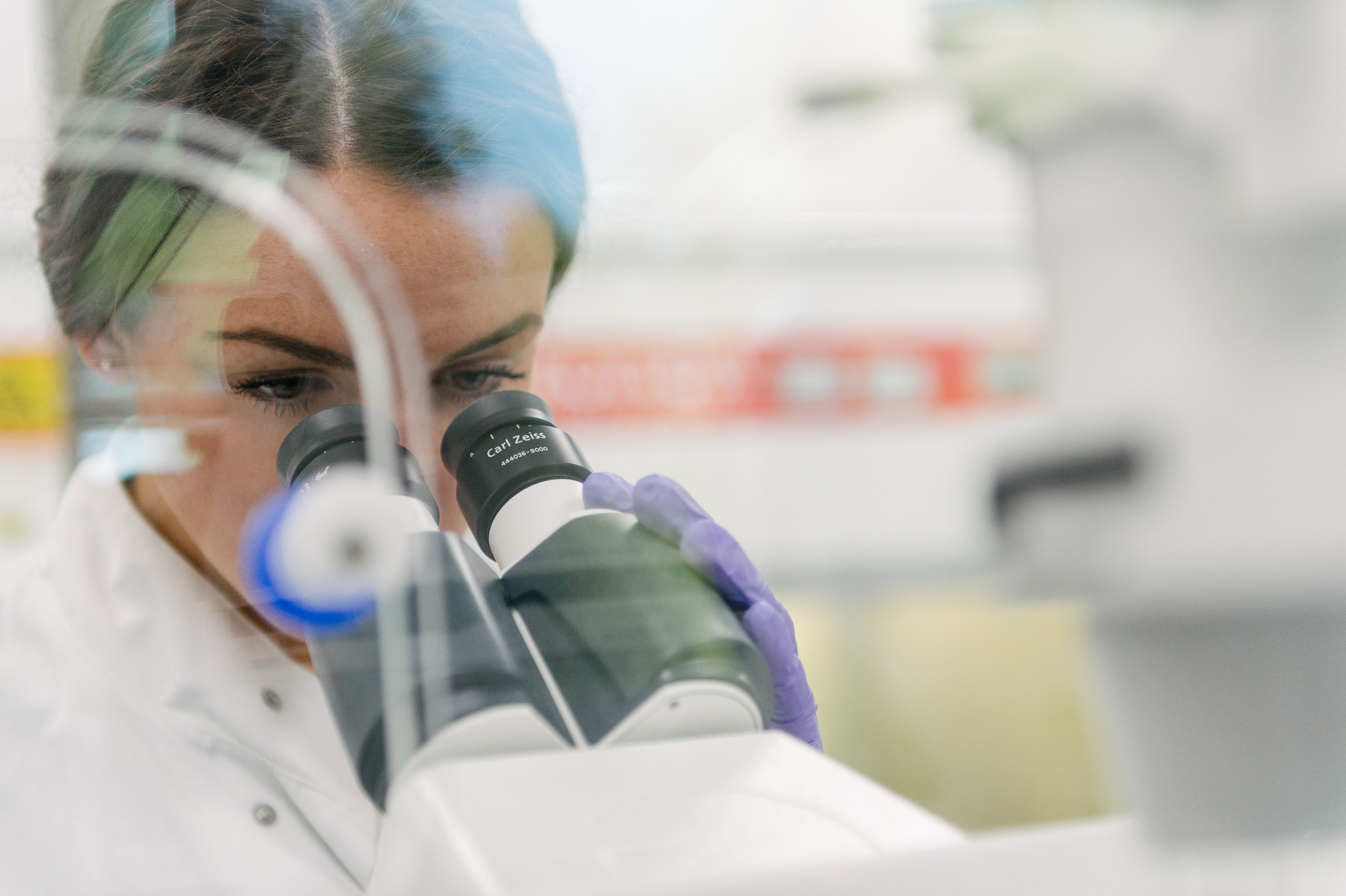 Scientist in the lab