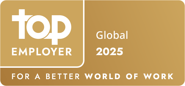 Global Top Employer 2025 seal