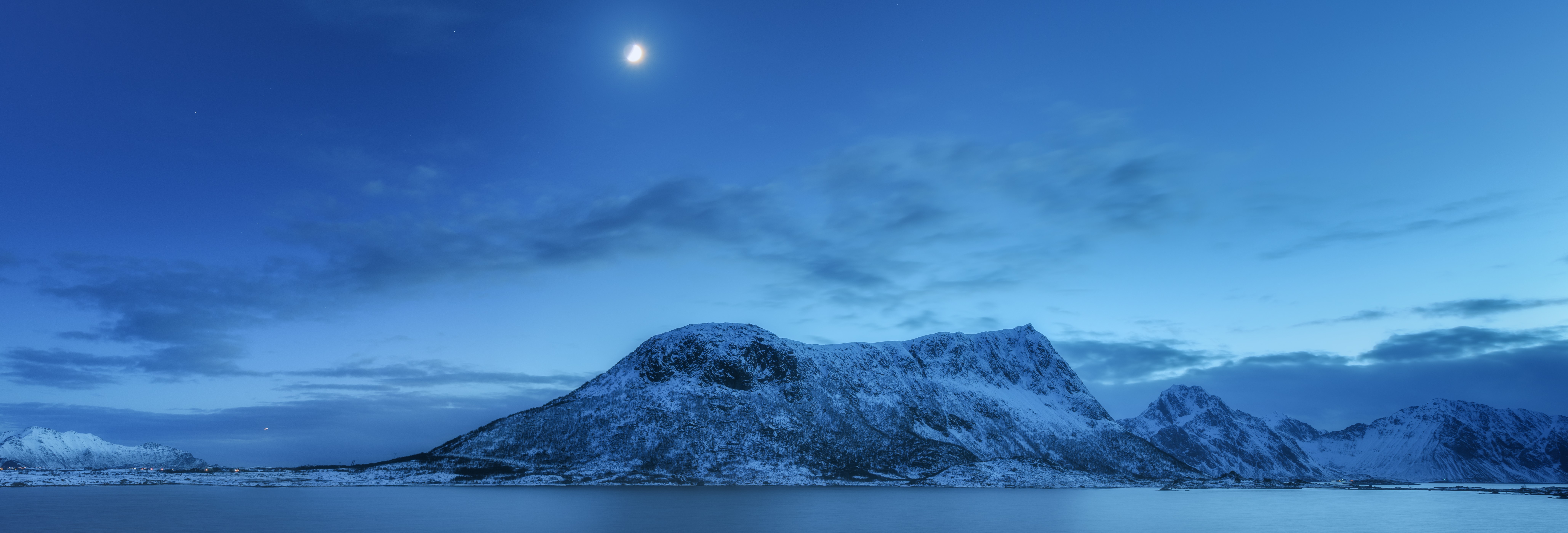 Nordic nature skyline