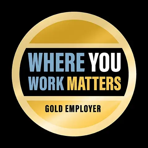 Where You Work Matters - Gold Employer