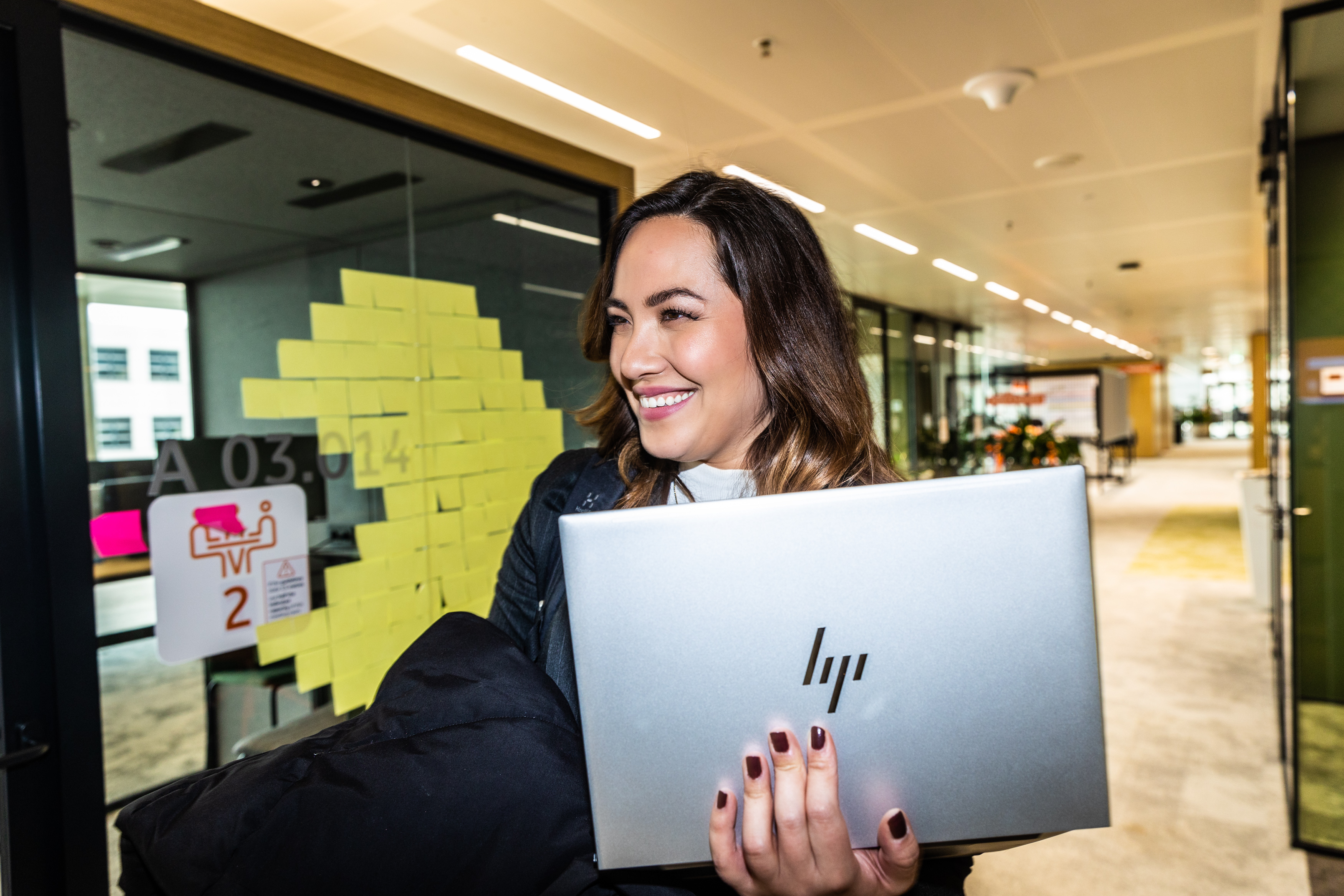 Marissa Gijsen at ING Cedar headoffice in The Netherlands