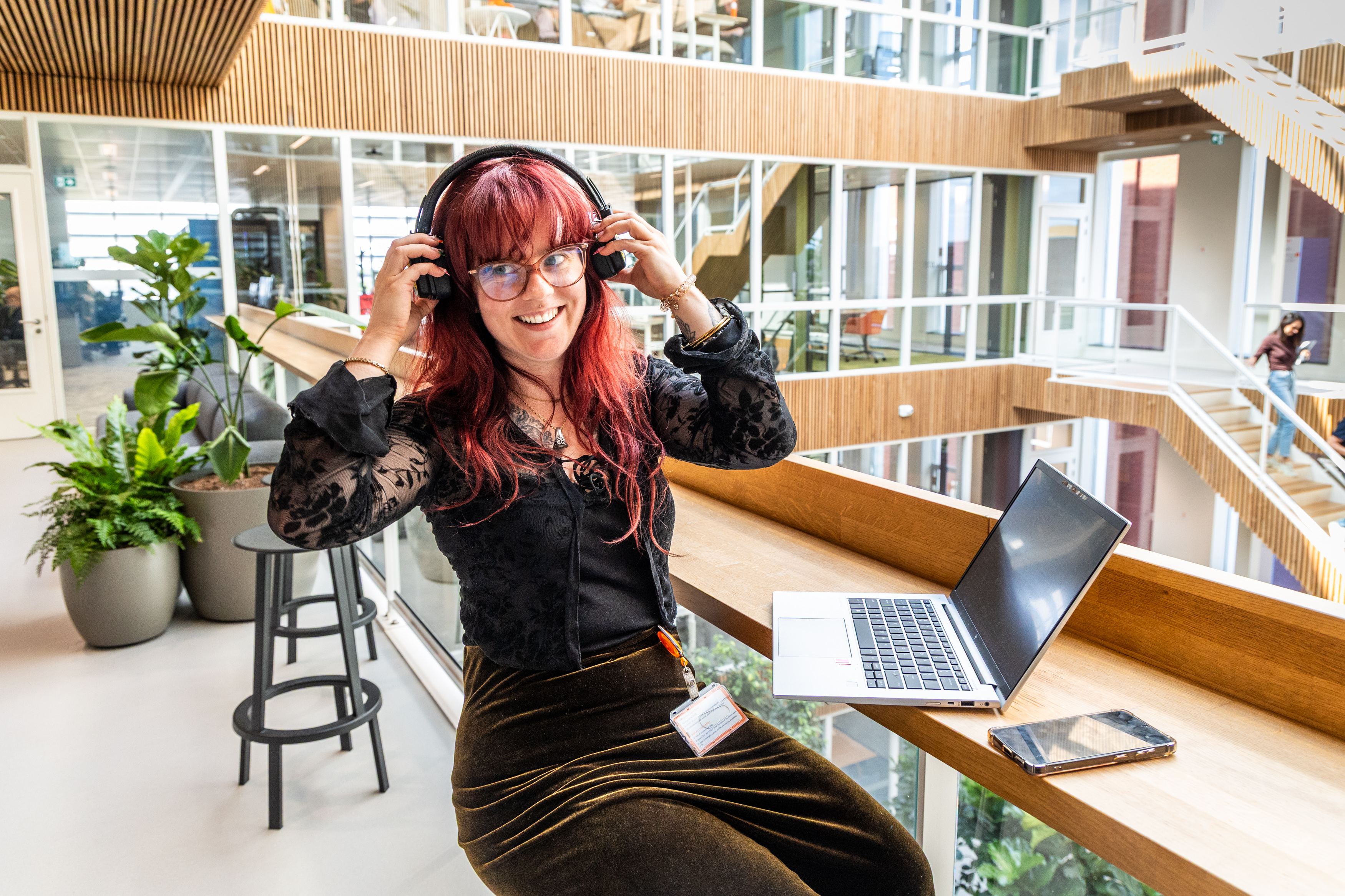 Tessa Hamstra at our ING office in Leeuwarden, the Netherlands
