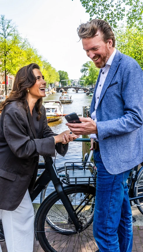 Mark en Kelsey, Housing Advisors in Amsterdam