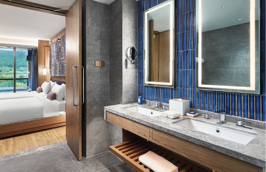 Bathroom of a Club Med Resort