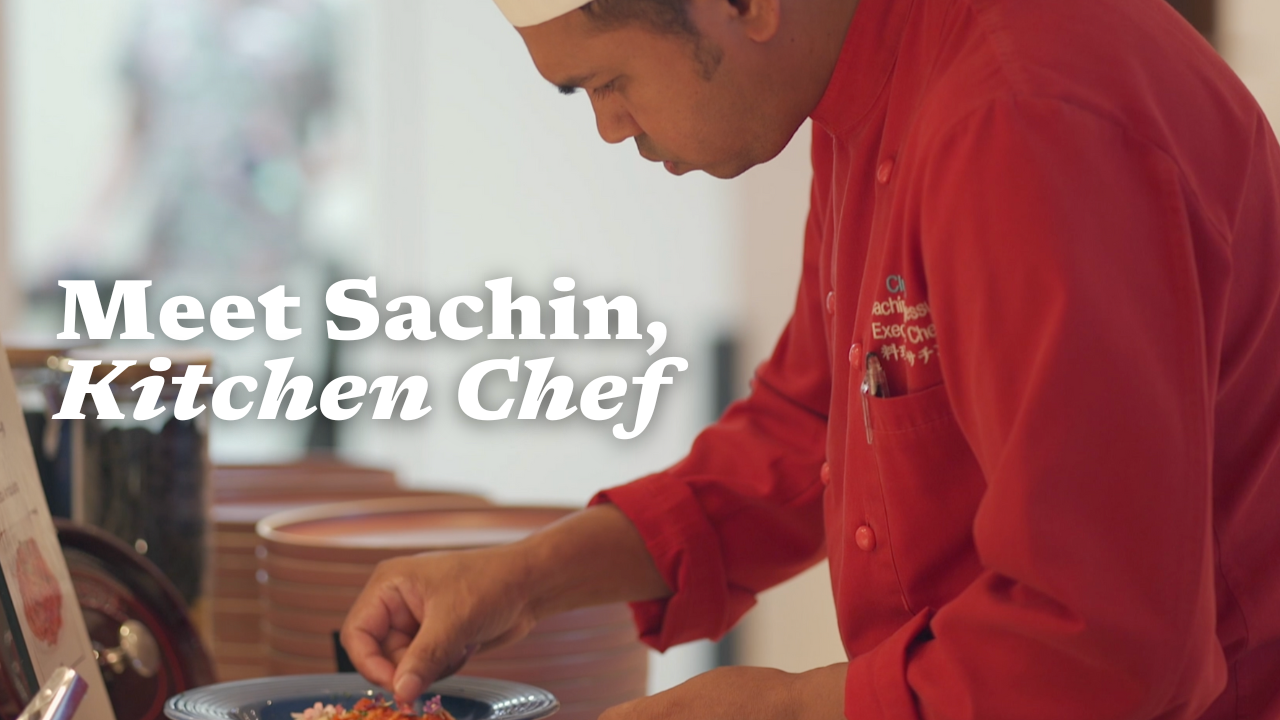 Thumbnail introducing Sachin, Kitchen Chef at Club Med
