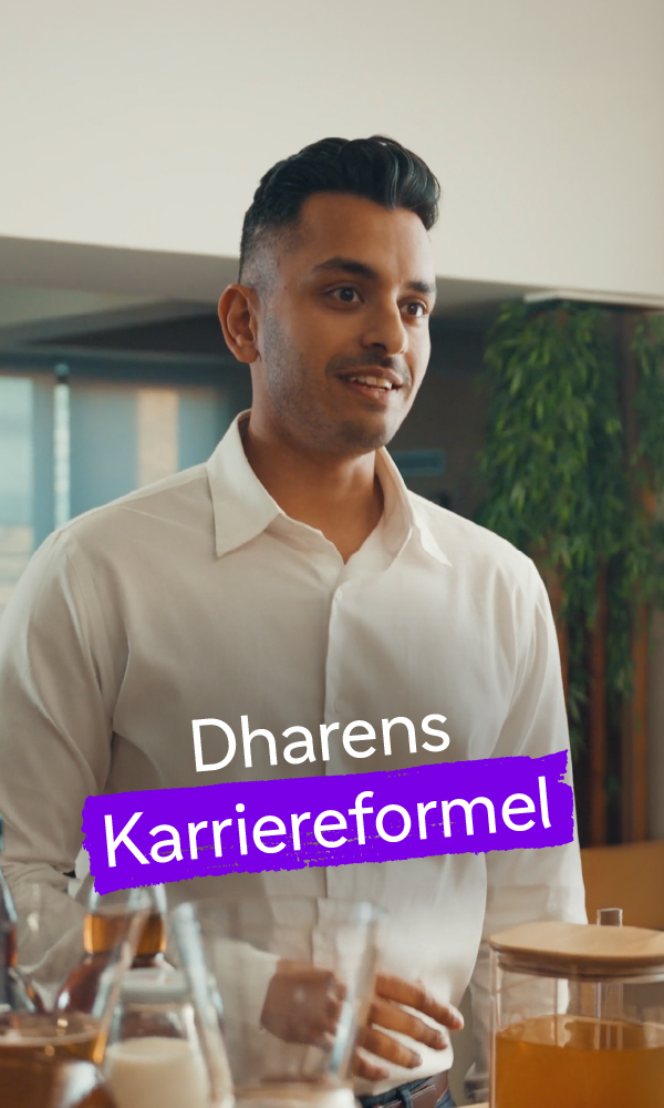 Dharens Karriereentwicklung