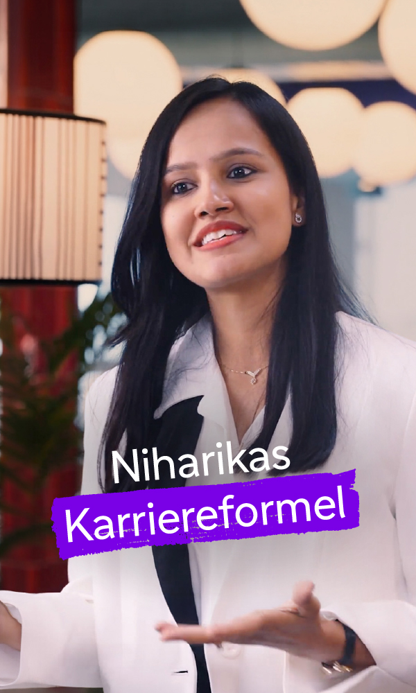 Niharikas Karriereentwicklung