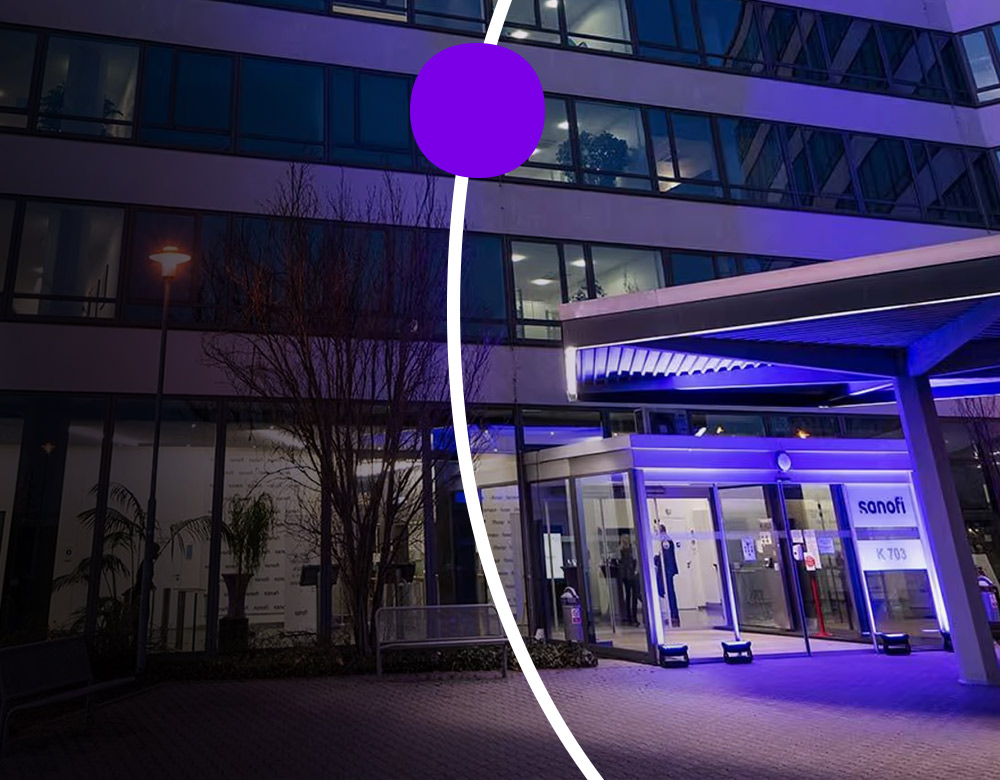 Image of outside Sanofi office
