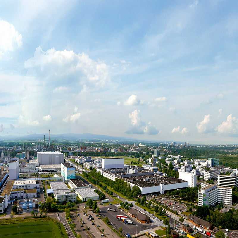 Image taken from height of Sanofi office in Germany