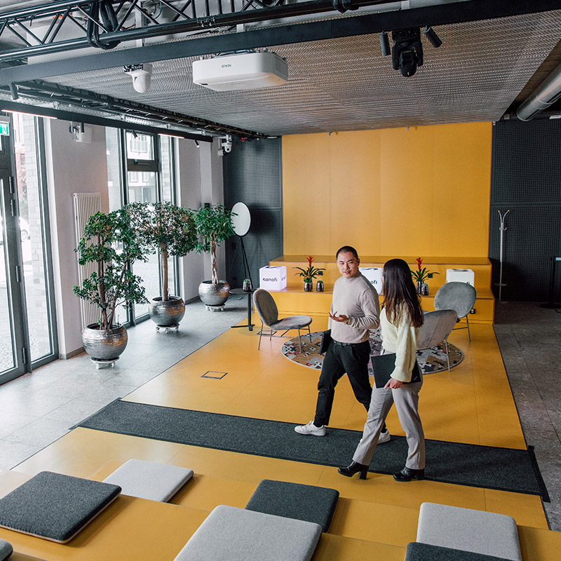 Image of Sanofians in Germany office