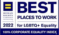 Human Rights Campaign 2022 Best Places to Work for LGBTQ+ Equality