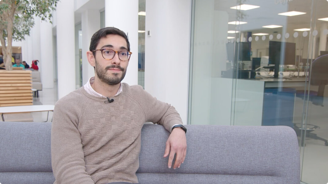 Play Video: Employee Testimonial - Marc Sebastien Camacho