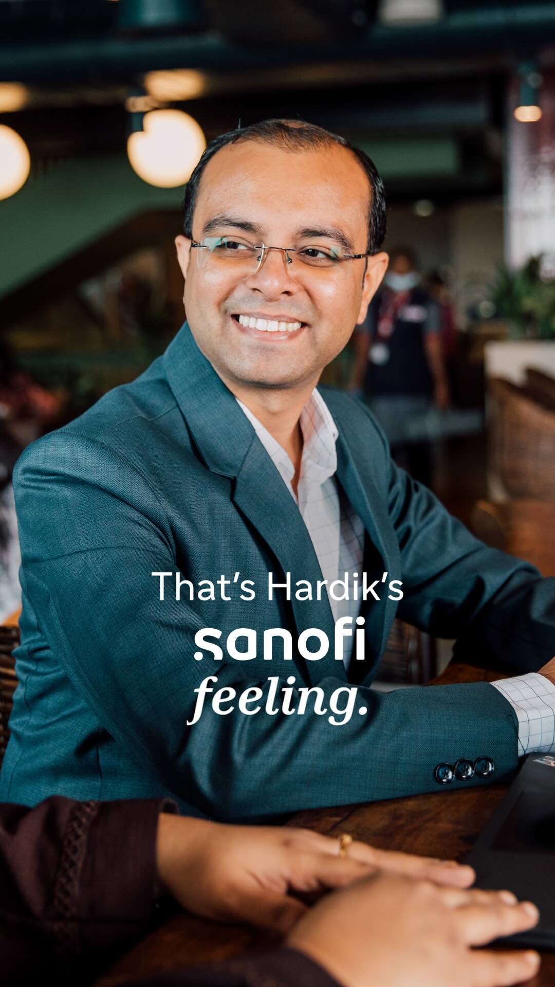 Play Video: The Sanofi Feeling with Hardik
