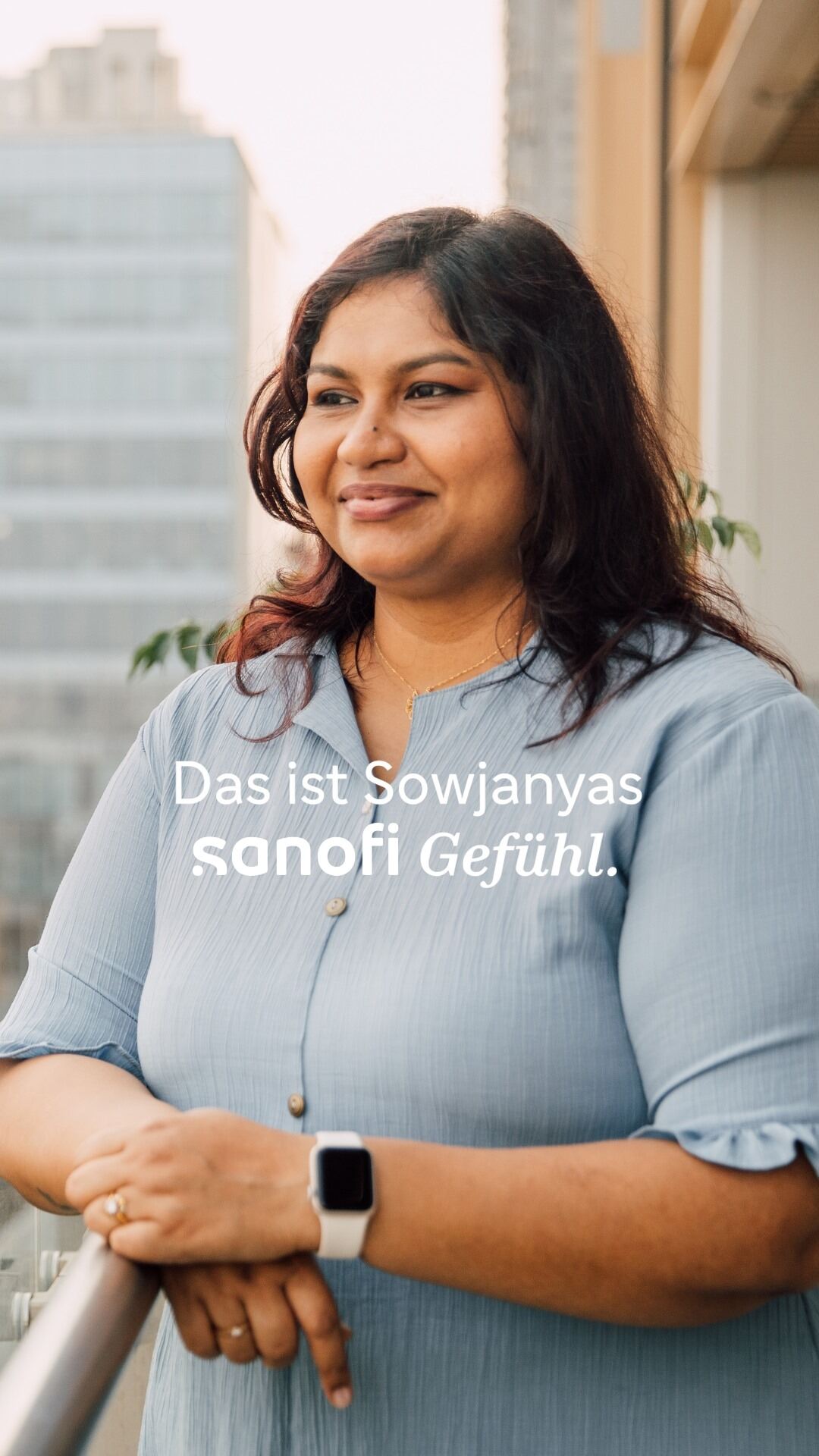 Play Video: The Sanofi Feeling mit Sowjanya