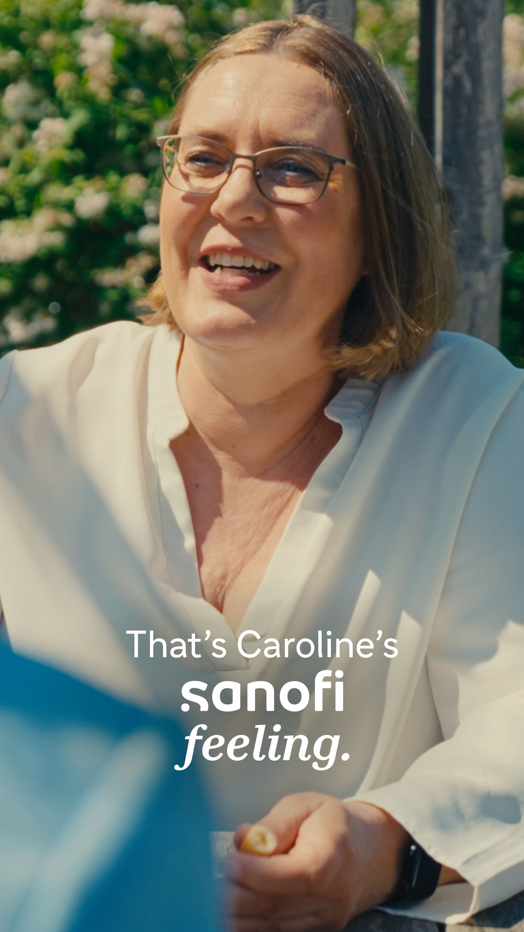 Play Video: That's Caroline's Sanofi feeling