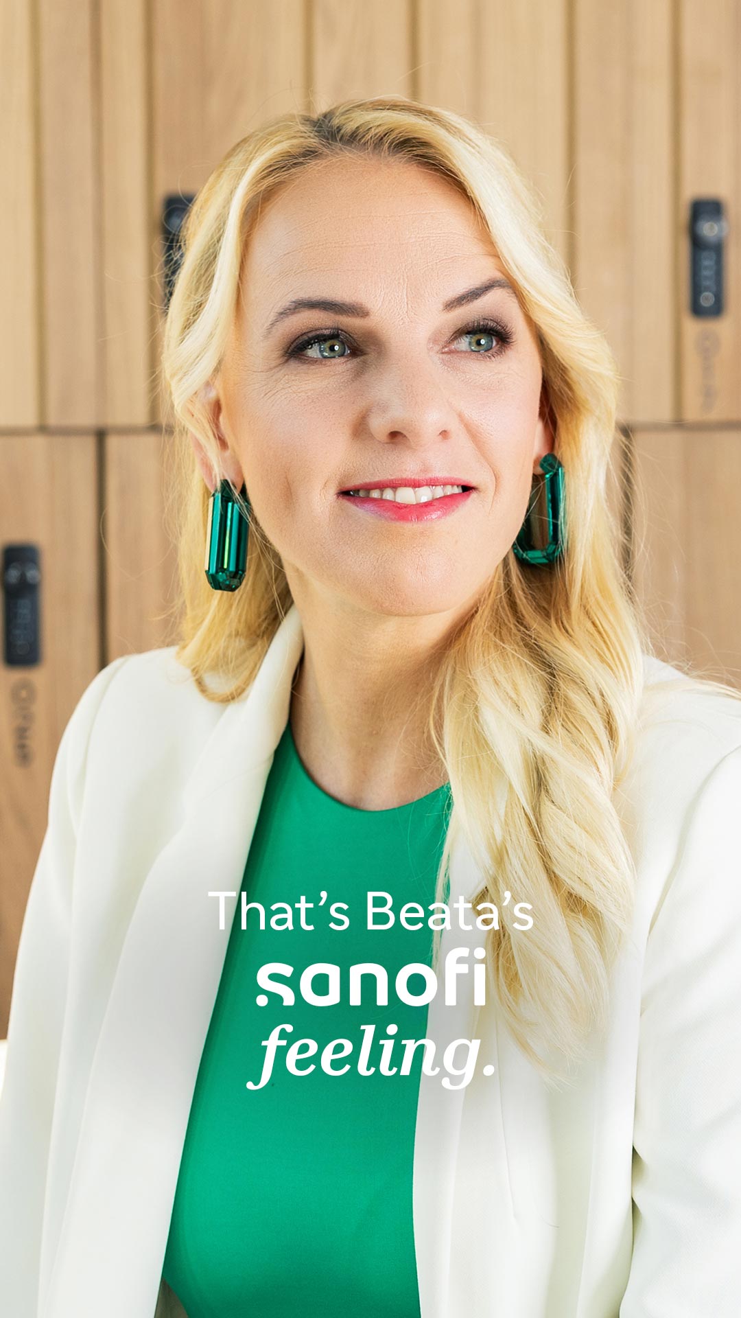 Play Video: That's Beata's Sanofi feeling