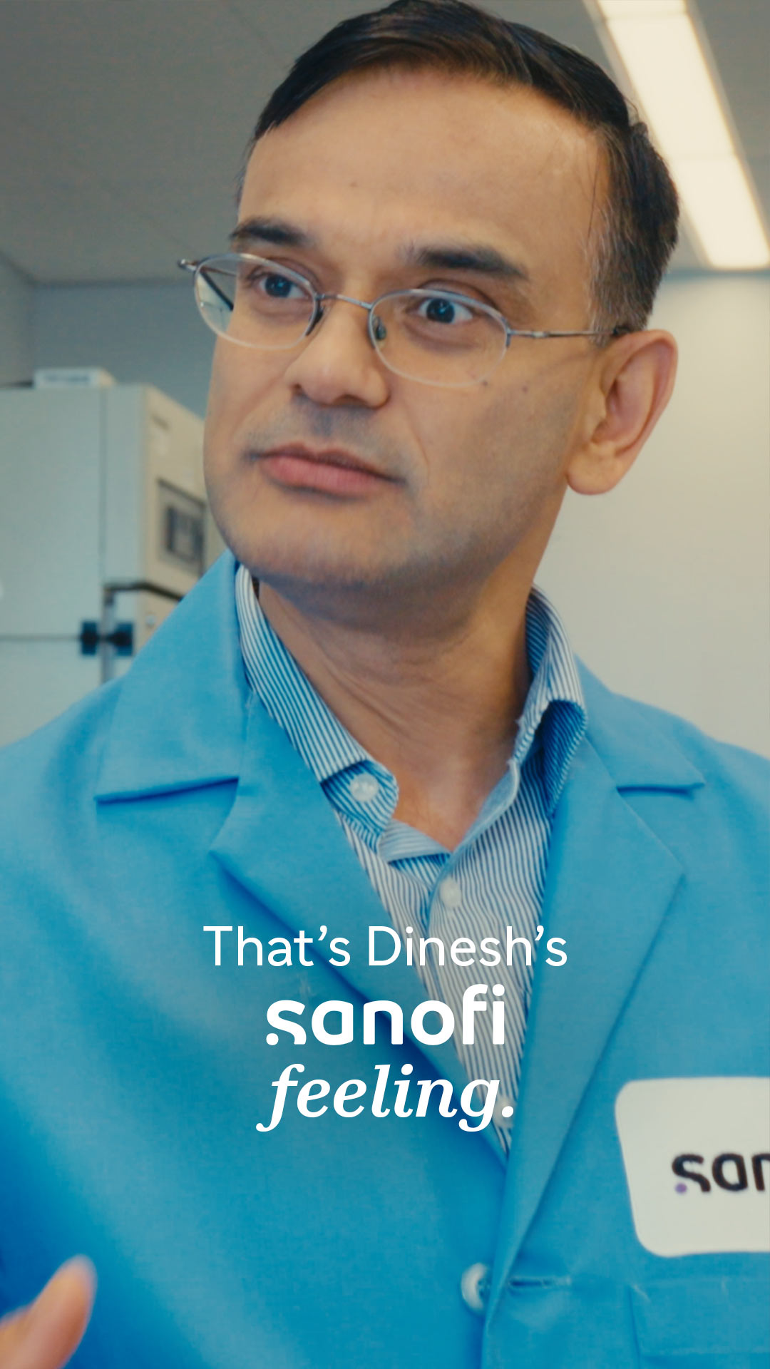 Play Video: That's Dinesh's Sanofi feeling