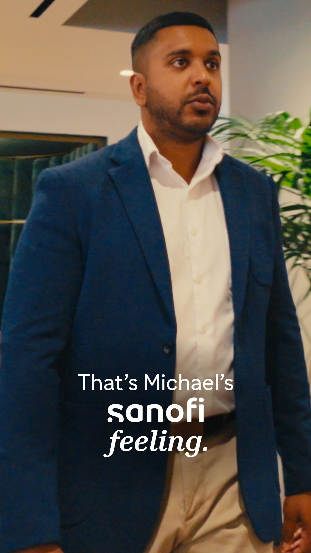 Play Video: That's Micheal's Sanofi feeling