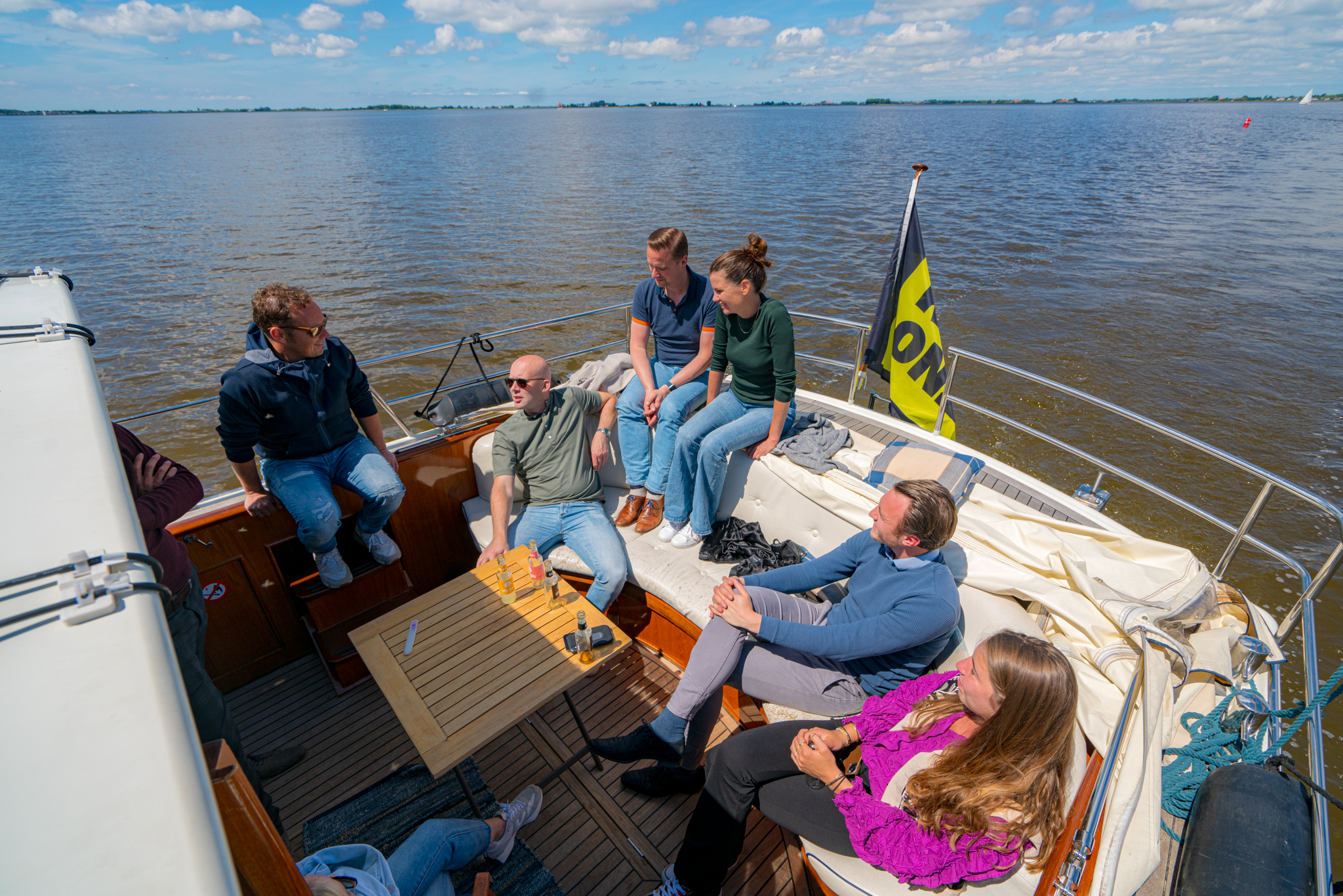 Een groep mensen tijdens een evenement