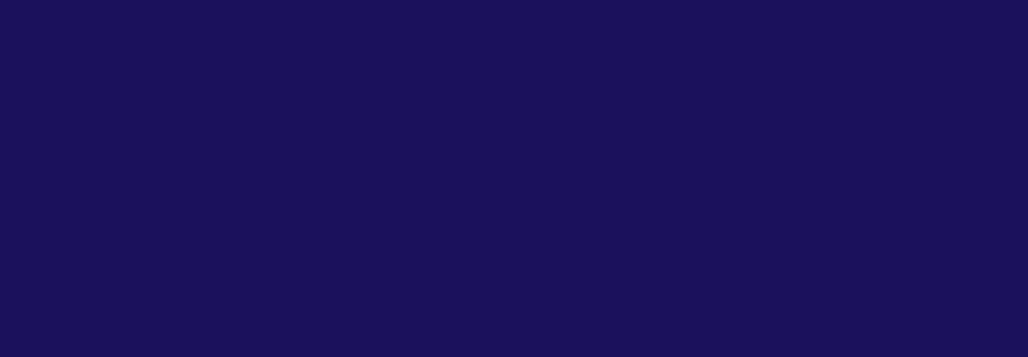 A solid dark blue background.