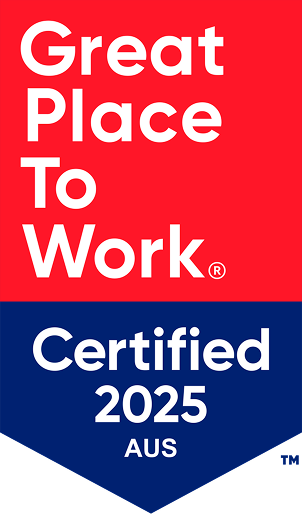 Great Place to Work Certified 2025 badge