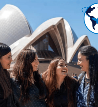 Group near Sydney Opera House