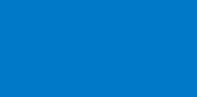 Solid blue background banner