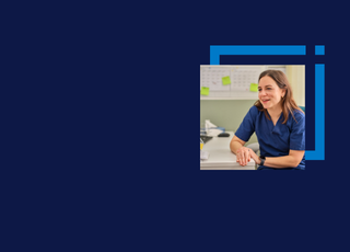 Nurse in a medical practice