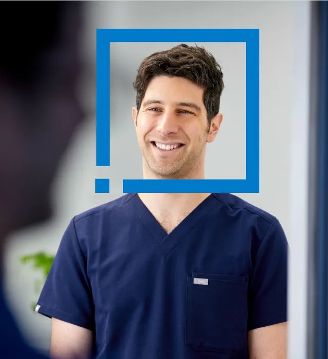 Employee Smiling