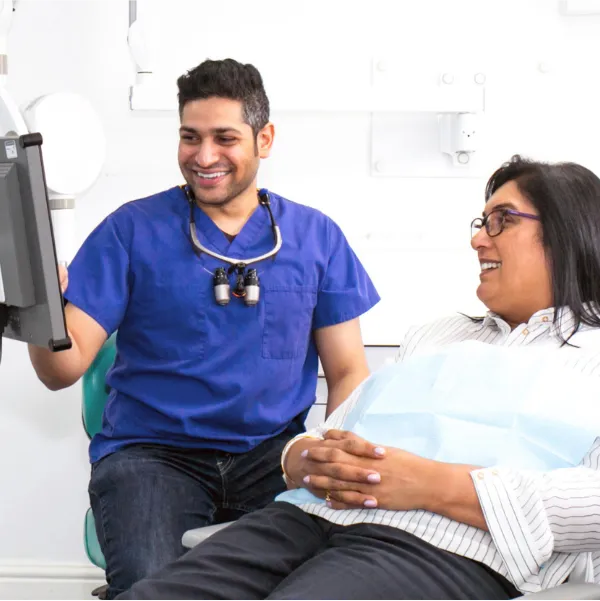patient with Dentist