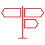 Signposts icon