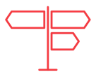Signposts icon