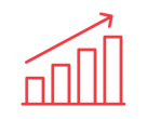 Line chart icon