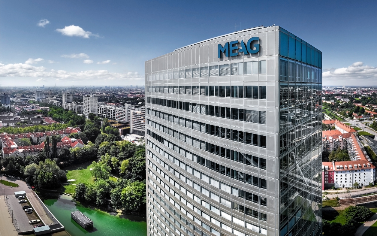 MEAG office tower with city view.