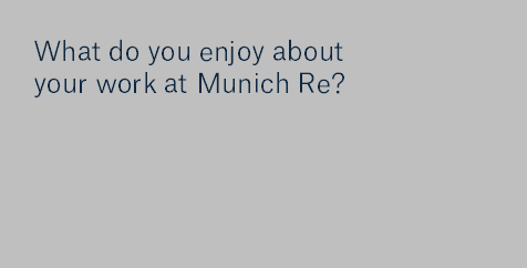 What do you enjoy about your work?