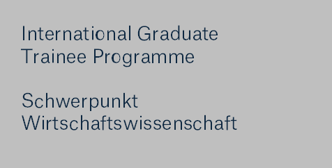 International Graduate Trainee Programme - Wirtschaftswissenschaft