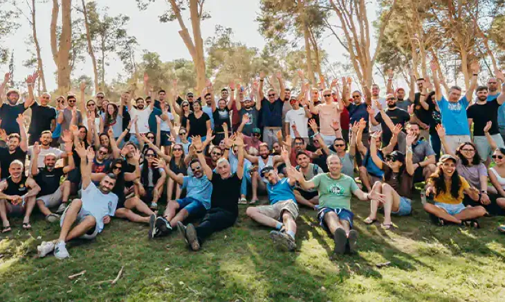 ERGO Next employee group photo