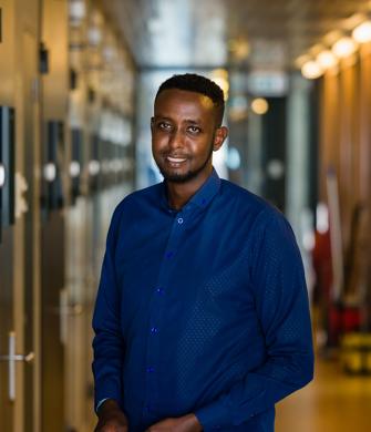 Abdi is sociotherapeut bij de Oostvaarderskliniek in Almere