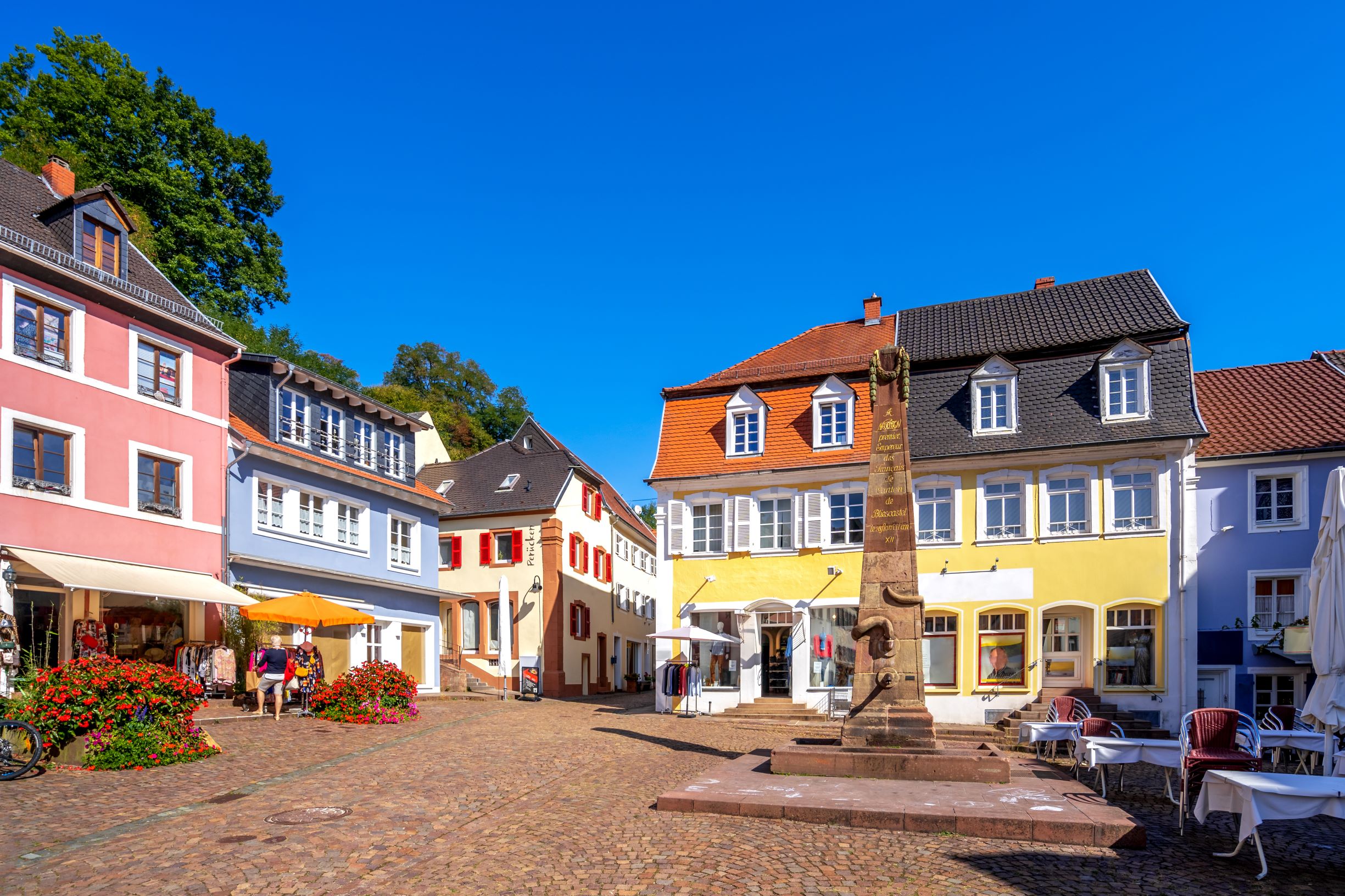 City center of Blieskastel (Germany)