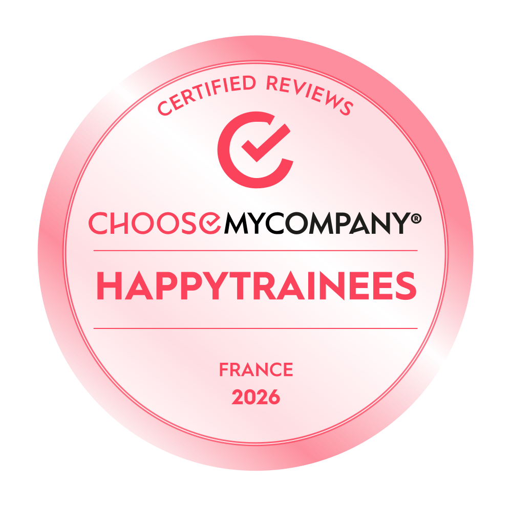 Badge Happy Trainees France 2026 certifié