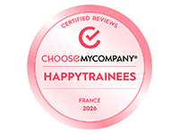 Certified by Choose MyCompany HappyTrainees France 2024