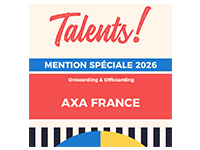 Talents! Mention spéciale 2026 Onboarding & Offboarding AXA France