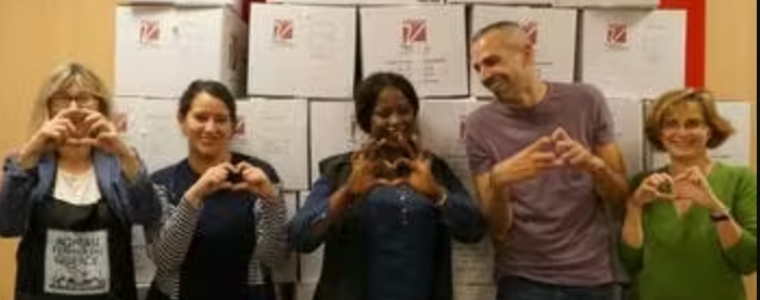Bénévoles AXA Atout Cœur unis pour une action solidaire