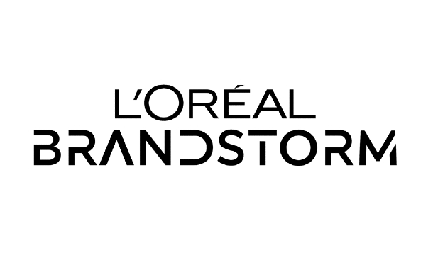 L’Oréal Brandstorm logo centered on white background